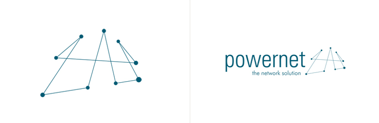 Powernet Logotype Design