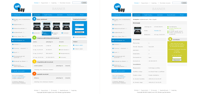 Freebay Web Design