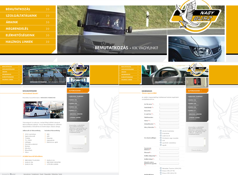 Nagybusz Web Design